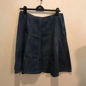 Style & co Flare denim skirt no waist band